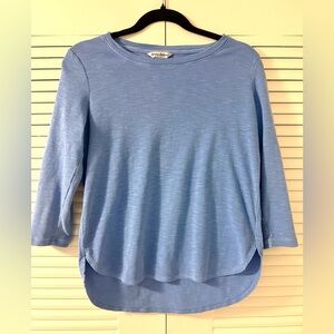 Tommy Bahama Blue Long Sleeve Relaxed T-Shirt